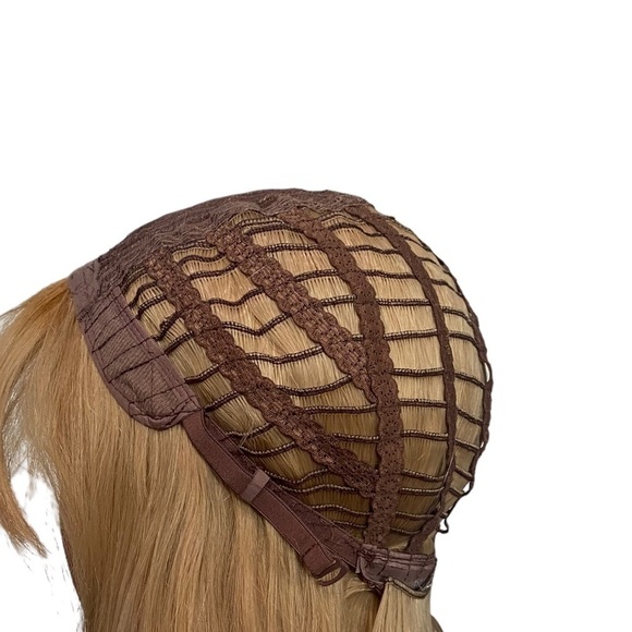 Blonde  two tone Straight Layered Wig 25” - Picture 8 of 13
